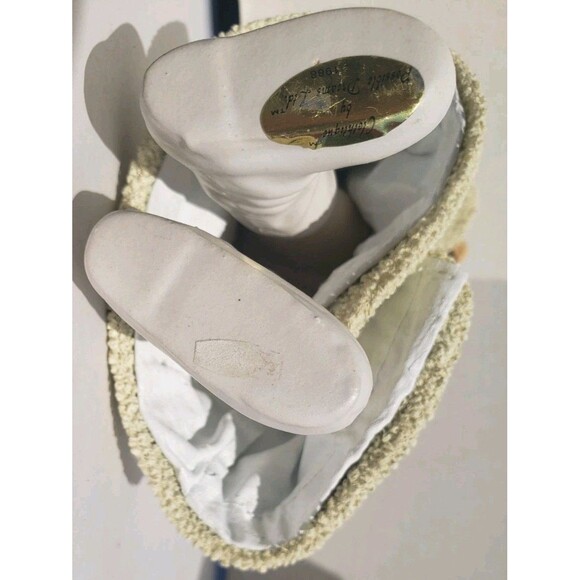 Vintage Clothtique Possible Dreams Christmas Santa in White Coat VTG 1988 713036 - Picture 9 of 13